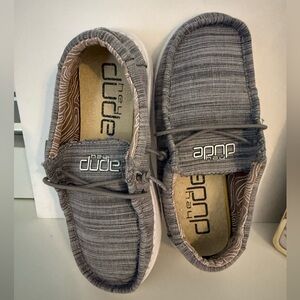 Hey Dude kids Charcoal Slip-On Loafers